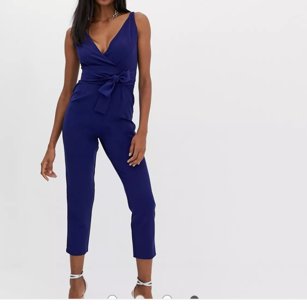 ASOS DESIGN Blue Jumpsuit Size 4US